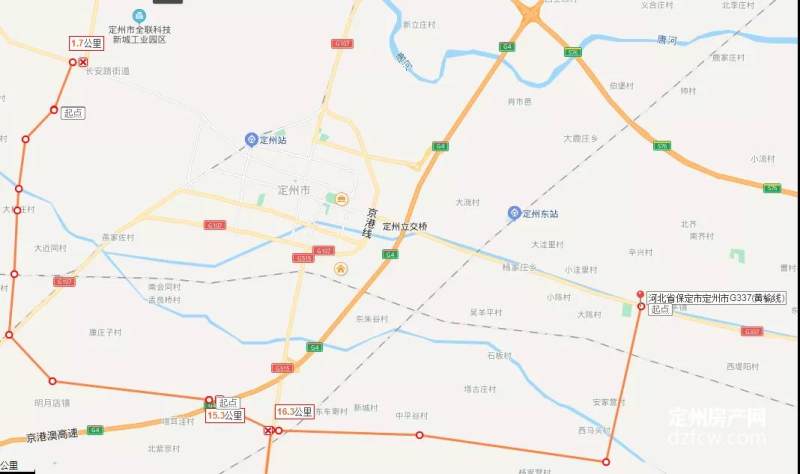 定州g515国道来了全长377公里将涉及多个村庄